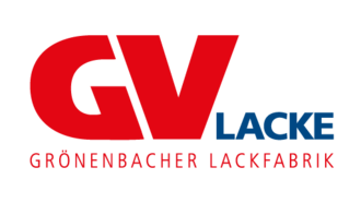 Logo des Partners des Allgäuer Golfclubs – GV Lacke (Grönenbacher Lackfabrik)