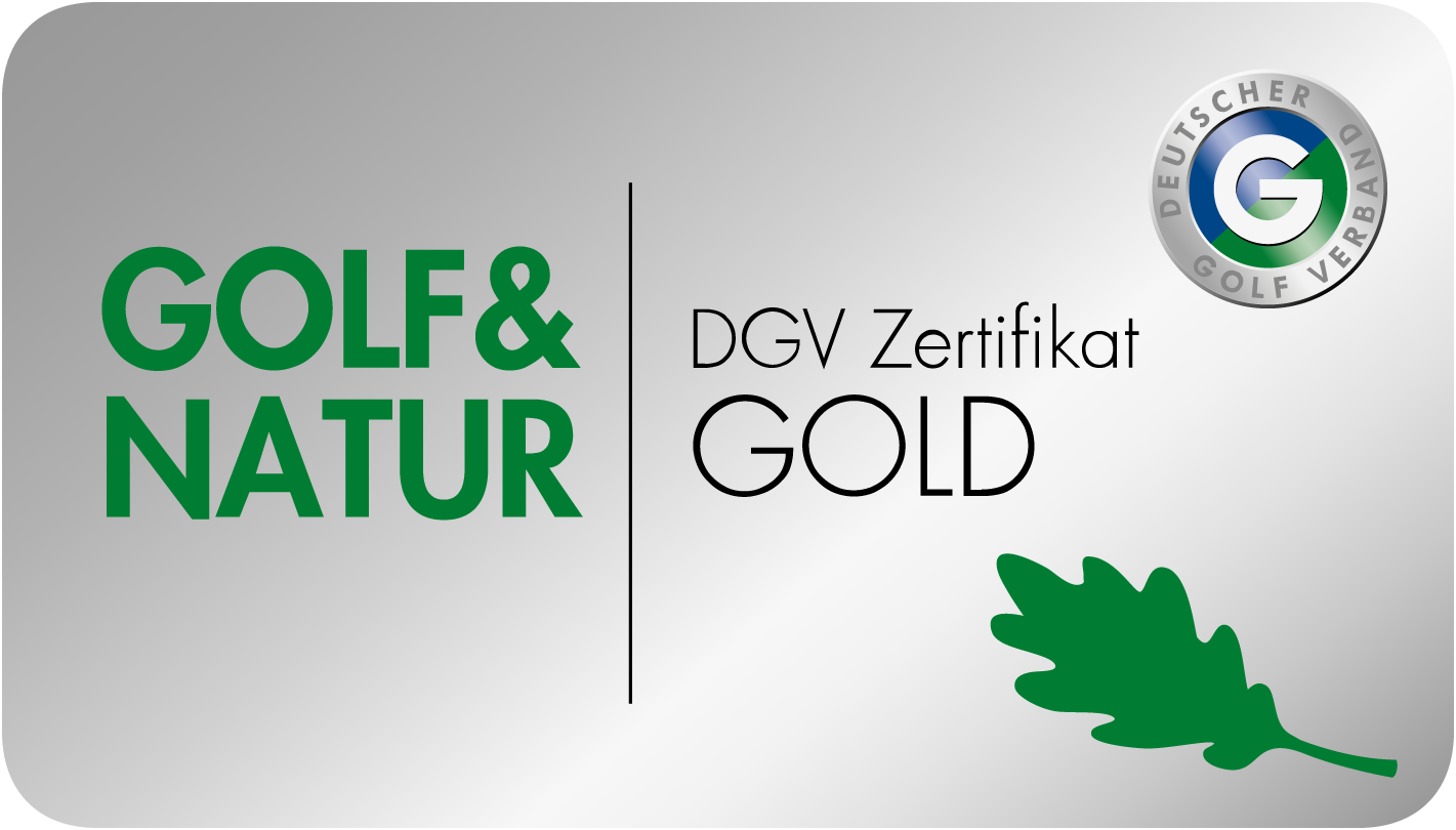 Das DGV Zertifikat GOLF & NATUR in Gold – verliehen dem Allgäuer Golf und Landclub e.V. Ottobeuren