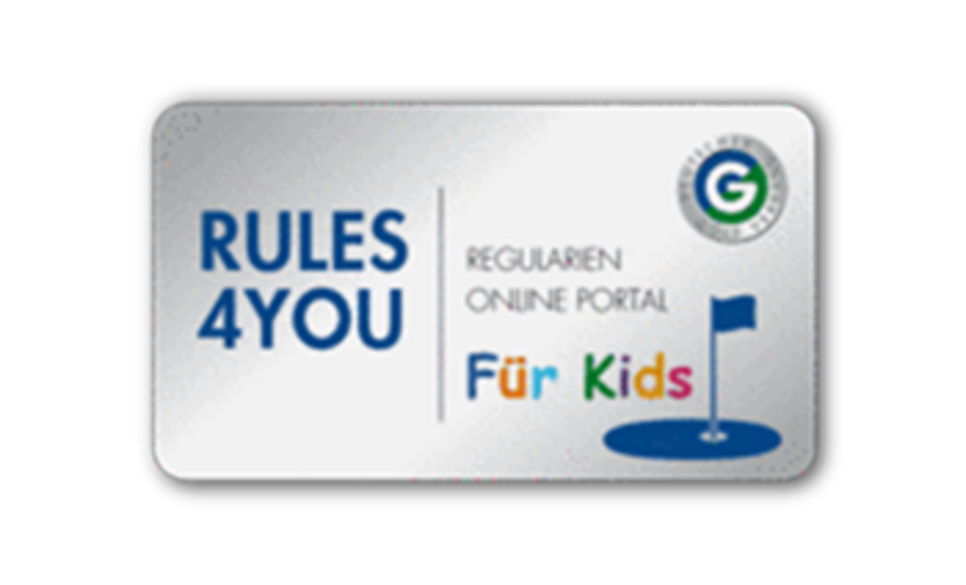Emblem von RULES4YOU, dem Regularien-Online-Portal des Deutschen Golf Verbandes (DGV)